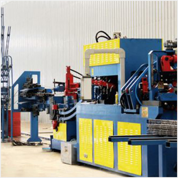 Steel bar truss welding production line