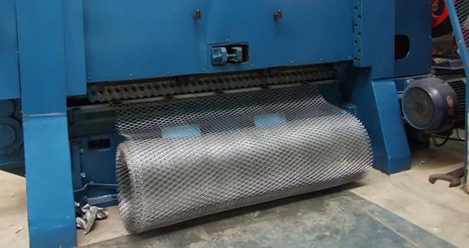 Expanded Metal Mesh Machine