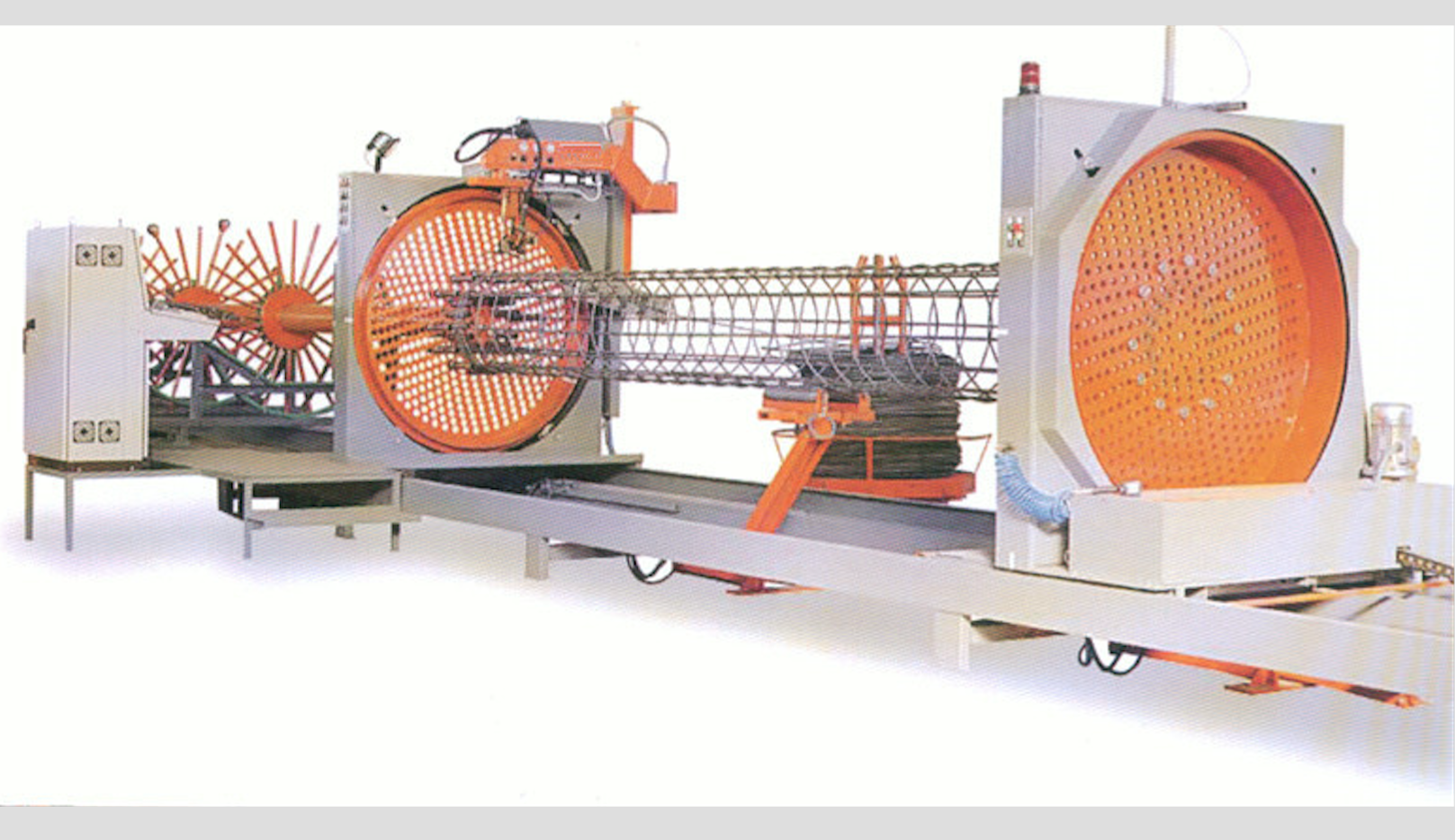 钢筋笼焊机2 Reinforcing cage welding machine 2